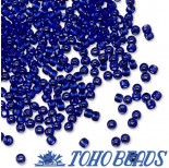 Zdjęcie - Koraliki TOHO Round 11/0 Transparent Cobalt